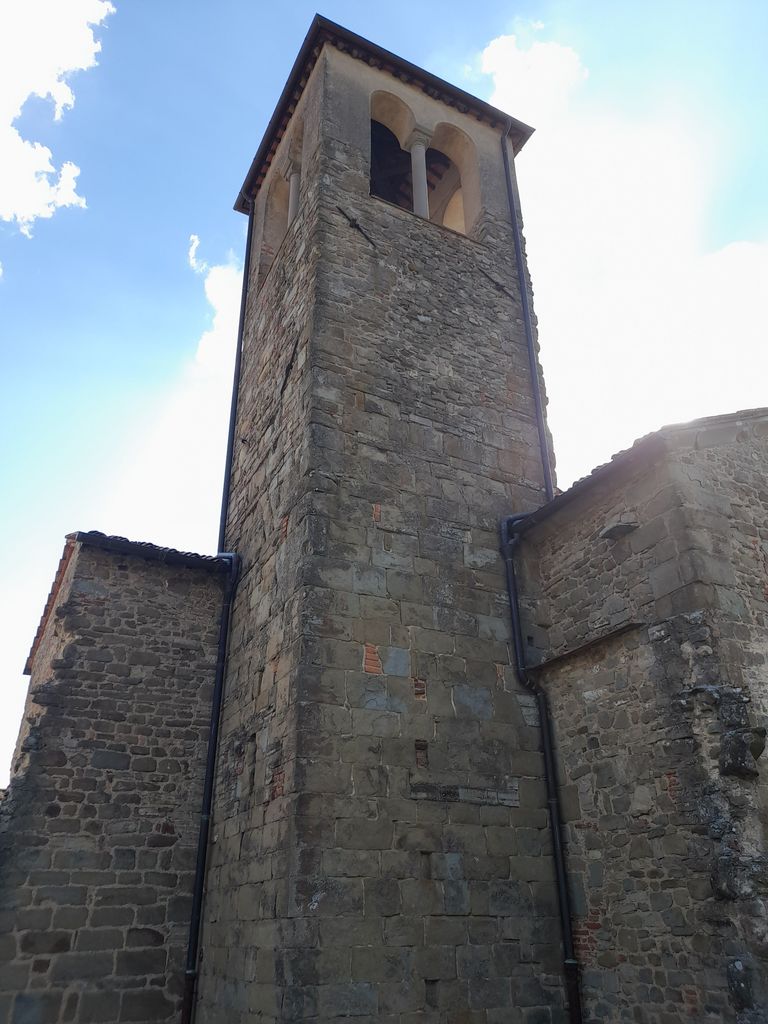 Il campanile di Badia a Soffena Il campanile di Badia a Soffena